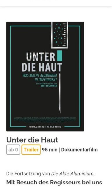 Kino Murnau – UNTER DIE HAUT Kino Murnau – UNTER DIE HAUT