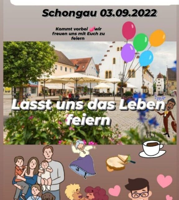Lebensfreudefest Schongau 3.9.2022 Lebensfreudefest Schongau 3.9.2022