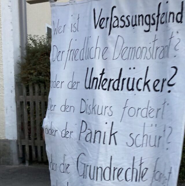 Montagsdemo in Schongau 17.10.2022 Montagsdemo in Schongau 17.10.2022