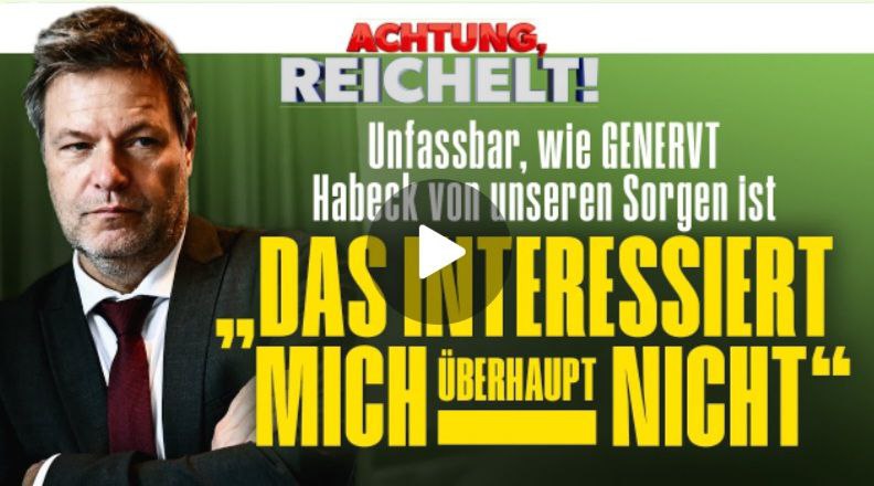 Habeck nur noch genervt von unseren Sorgen: „Das interessiert mich überhaupt nicht“ Habeck nur noch genervt von unseren Sorgen: „Das interessiert mich überhaupt nicht“