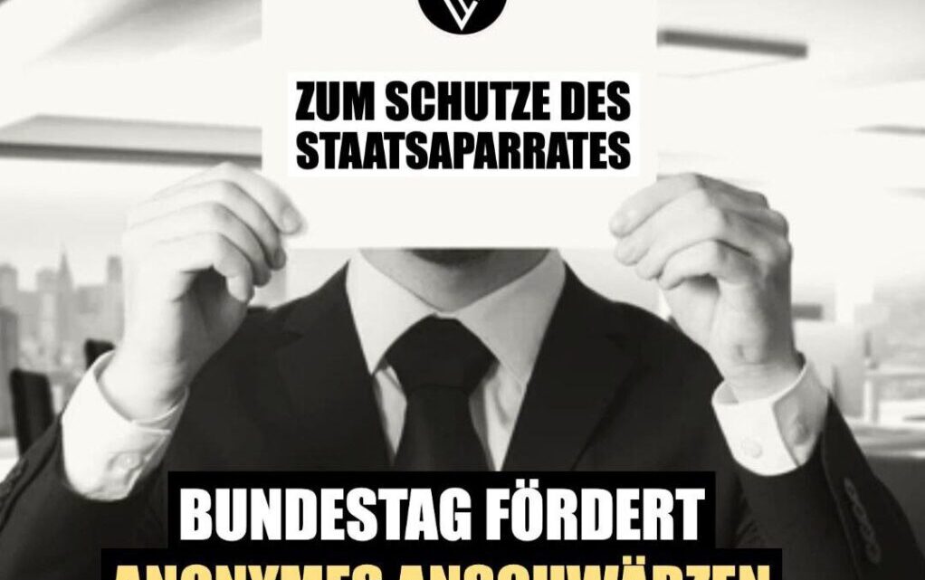 NEUES GESETZ FÜR ANONYME MELDESTELLEN – DEUTSCHLANDWEIT NEUES GESETZ FÜR ANONYME MELDESTELLEN – DEUTSCHLANDWEIT