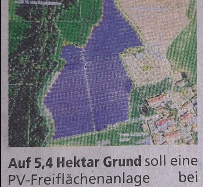 Photovoltaik kommt nach Holzleithen Photovoltaik kommt nach Holzleithen